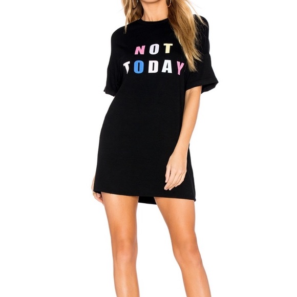 Not today t shirt dress Clearance